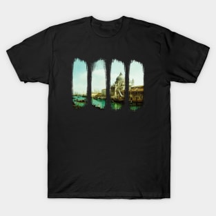 Venice calligraphy painting T-Shirt